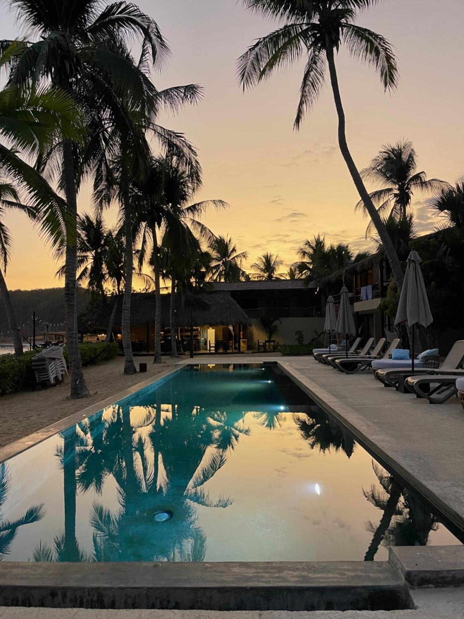 Casa Lu Hotel Boutique Mazunte Eksteriør billede